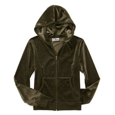 Women's Plus Velour Hoodie