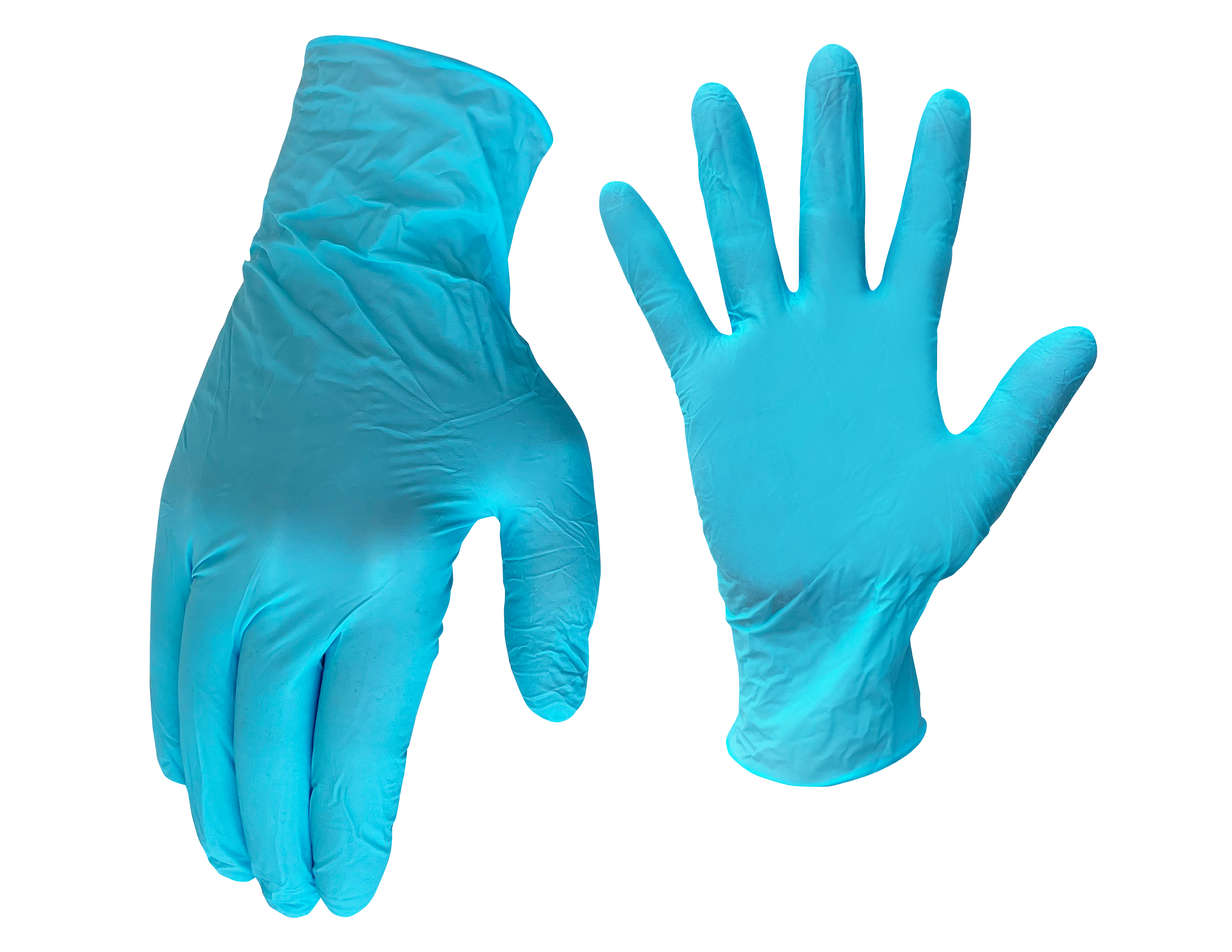 AWP Pro Paint 49810-14 Disposable Gloves, Nitrile, Blue, One Size, 50 Count - image 2 of 6