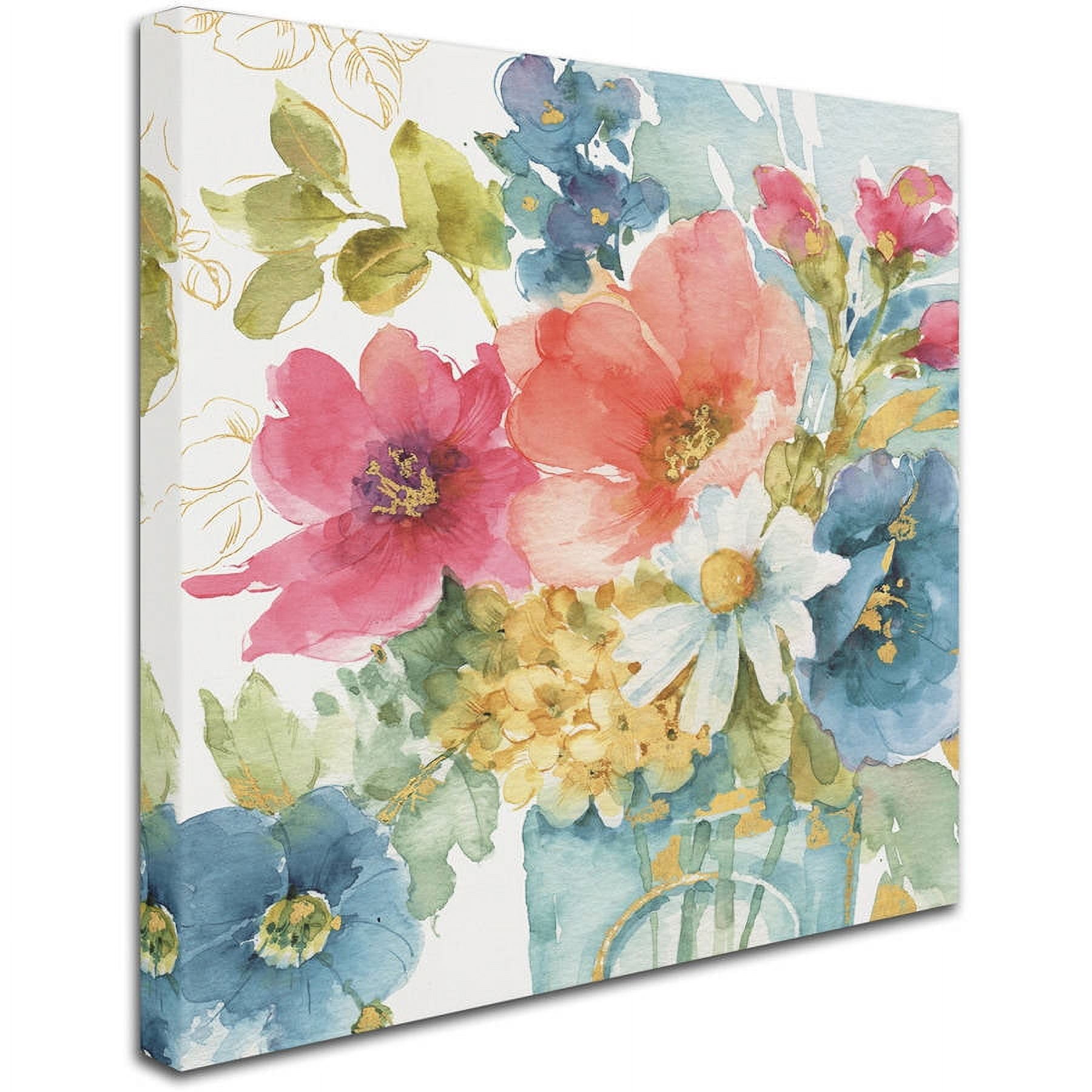 Trademark Fine Art "My Garden Bouquet II" Canvas Art by Lisa Audit