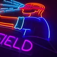 thumbnail image 2 of Handmadetneonsign Virtual Reality Neon Sign, VR Games Wall Art Decor, Home Bedroom Game Room Wall Decor, 2 of 5