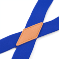 thumbnail image 4 of Buyless Fashion Suspenders for Men - 48" Adjustable Straps 1 1/4" - X Back With Black Clips - 5142-Royal-Blue, 4 of 7