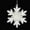 B, variant on CuiLiyq Plastic Glitter Snowflake Ornaments, for Christmas Tree and Winter Party Decorations