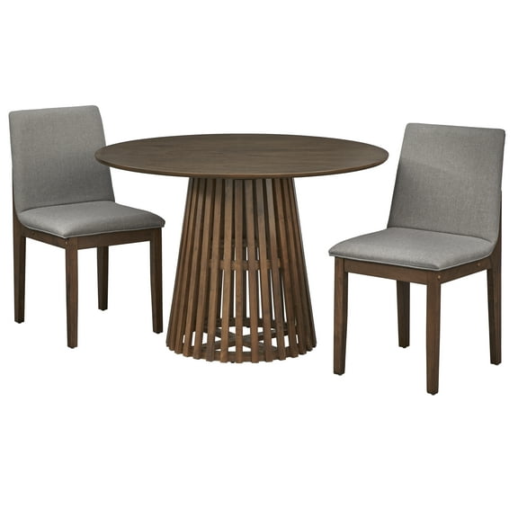 TMS Winslow 3-Piece Dining Room Set, Walnut