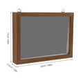 thumbnail image 2 of Phenofice Medal Frame Display Case With Coffee Velvet And Acrylic For Displaying Collectibles 1Pack, 2 of 8