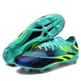 thumbnail image 2 of Yiomxhi Soccer Cleats for Men Younth Adult Lightweight Football Shoes with Ankle Support, Breathable Outdoor Turf Cleats for Training and Matches, Long Studs and Short Studs, 2 of 7