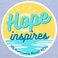 thumbnail image 3 of CafePress - Hie Awareness Month 2022 Hope Inspires T Shirt - Cute Toddler T-Shirt, 100% Cotton, 3 of 4