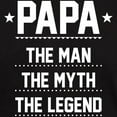thumbnail image 3 of CafePress - Papa The Man, The Myth, The Legend T Shirt - Men's Classic Graphic Cotton T-Shirt, 3 of 4