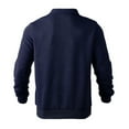 thumbnail image 5 of QHFBli Hooded Casual Jacket Men's Casual Jacquard Lapel Cardigan Coat Long Sleeve Spring Fashion Outerwear Jacket, 5 of 7