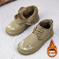 thumbnail image 2 of Men's Winter Thermal Insulated Short Boots with Thick PU Sole & Warm - Heavy-Duty Cold Weather Hiking, Snow Boots for Outdoor, Round Toe Casual Winter Footwear (Compatible with Thermal Insoles), 2 of 9