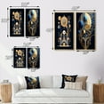 thumbnail image 4 of Designart "Future Minimalism Awakening Geometry" Modern Geometric Wall Art Set Of 2 - Modern Gold Wall Decor Set Of 2, 4 of 6