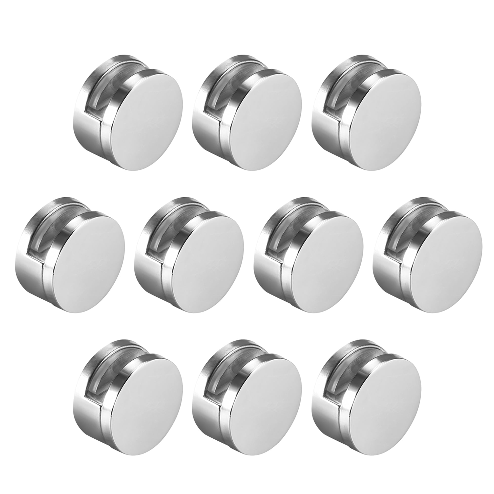 Mirror Clips Zinc Alloy Glass Clips Clamps Holder Round for 5mm