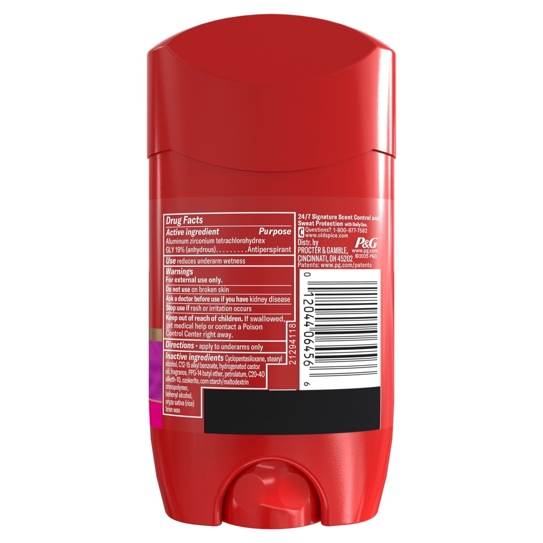 Old Spice Red Collection Invisible Solid Antiperspirant for Men