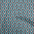 thumbnail image 1 of oneOone Polyester Spandex Teal Blue Fabric Block Craft Projects Decor Fabric Printed By The Yard 56 Inch Wide-LH, 1 of 6