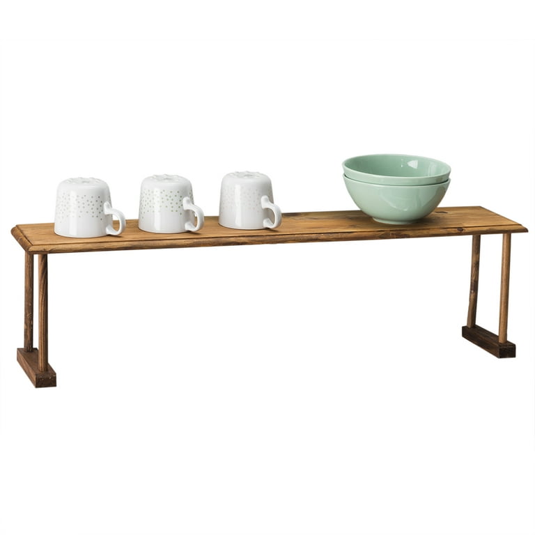 Home Basics 29.87 in. x 6.00 in. x 8.5 in. Over-the-Sink Wooden