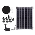 thumbnail image 1 of Reinicio rápido, fácil limpieza, soporte ABS y compatibilidad con 10 V. Bomba de cascada de 12 W alimentada por energía solar para uso en exteriores, 1 of 8