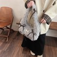 thumbnail image 2 of Bolso La Axila Bag Hombro Mujer El Felpa Con Bolsillo Interior, 2 of 9