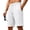 White, variant on GrmtClth Men's Textured Knit Shorts Soft Casual Elastic Drawstring Loungewear with Pockets Comfortable Daily Fashion Wear Shorts White 3XL