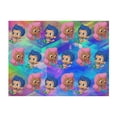 thumbnail image 2 of Bubble Guppies Molly Gil Flannel Blanket Cozy Ultra-Soft Micro Throw Blanket For Bed Sofa Couch Car Office Camping Travel All Season Fleece Blanket 40"x30", 2 of 8