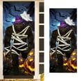thumbnail image 3 of 3D Skeleton Ghost Witch Door Cover Curtain for Halloween Party Indoor Garage Window Wall Decor, 3 of 9