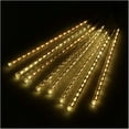 thumbnail image 2 of PULLIMORE Christmas Meteor Shower Lights, 8-Tube Connectable LED String for Tree & Outdoor Decor, 2 of 6