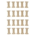 thumbnail image 2 of Bobine en Bois, Rangement Soigné Bobines Vides DIY Innovant Compact pour Projets Artistiques, 2 of 7