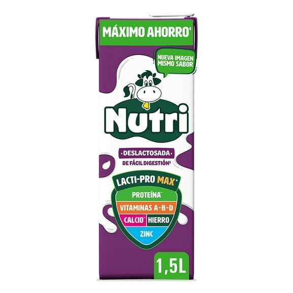 Producto Lácteo Nutri Deslactosado Lacti-Pro Max 1.5 l