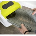 thumbnail image 4 of Petlinks Purr-fect Paws Multipurpose Cat Litter Mat - Gray, Medium, 4 of 4