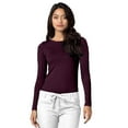 thumbnail image 3 of Adar Underscrubs for Women 3 Pack - Long Sleeve Underscrub Comfort Tee, 3 of 7