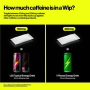 Wip Energy Pouches | 100mg Natural Caffeine | Vitamins and Minerals | Mint | 15 Pouches Per Can | 1 Can