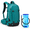 Lake Blue, variant on Black 30L Ski And Snowboard Hydration Pack With 2L Water Reservoir