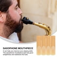 thumbnail image 4 of BESTYASH 20Pcs Alto Saxophone Reeds Khaki Color Sturdy Quality Woodwind Instrument Accessories, 4 of 6