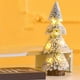 thumbnail image 3 of Mini Christmas Tree Snow Frost Ornaments, Wooden Bases Miniature Scenes, Christmas Crafting Designing, Festive Home Decor, Tabletop Decor, Xmas Ornament Set, Small Wooden Stand, For Bedroom, 3 of 8