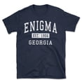thumbnail image 1 of Enigma Georgia Classic Established Men's Cotton T-Shirt, 1 of 1