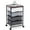 Gray, variant on Rolling Storage Cart with 4 Drawers, KK KINGRACK Drawer Cart with Wooden Tabletop for Craft Office School Storage, Brown