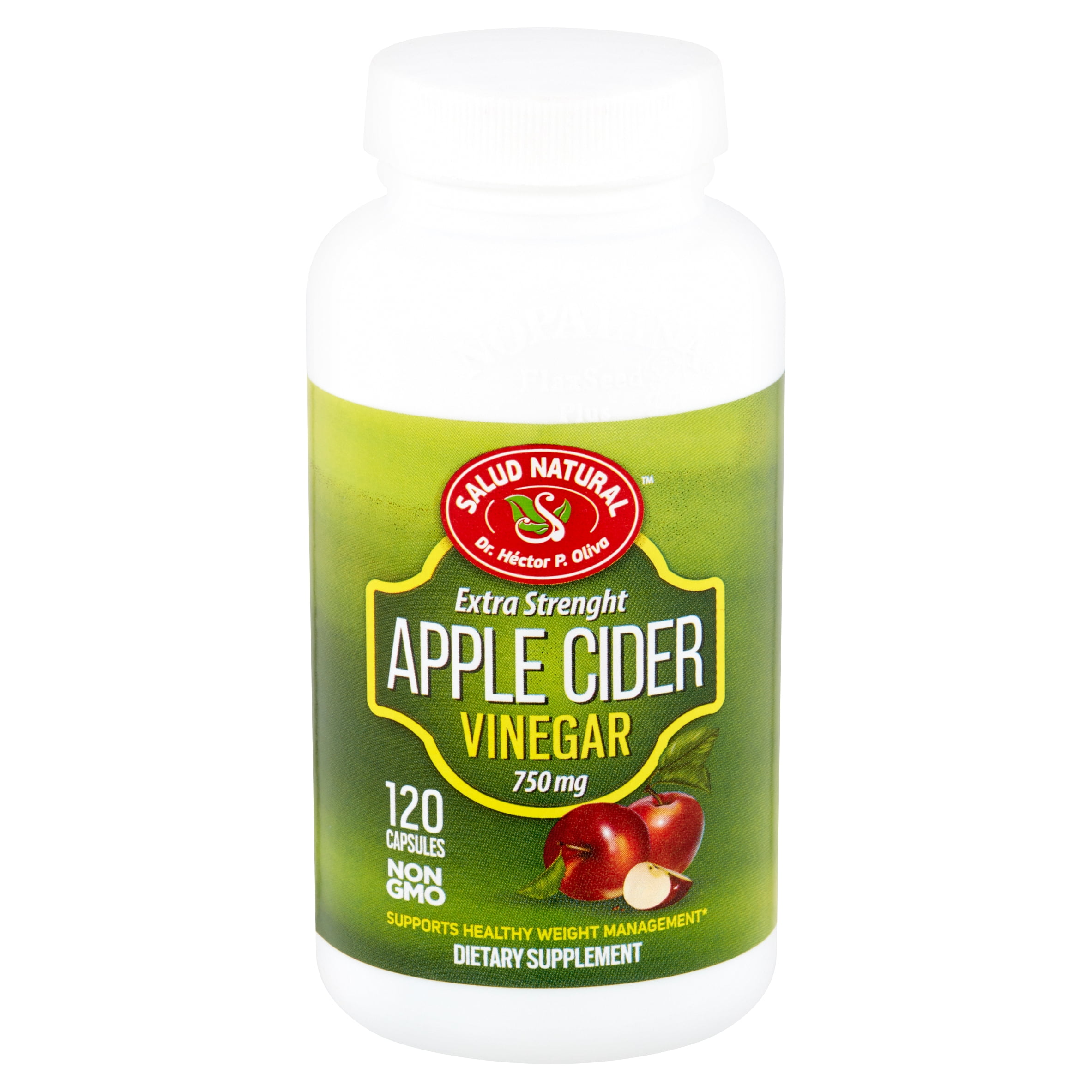 Salud Natural Extra Strength Apple Cider Vinegar Dietary Supplement