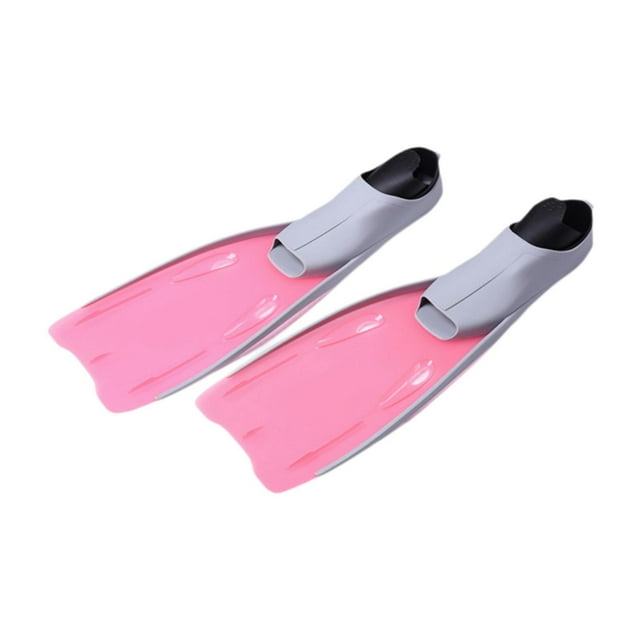 Aletas de snorkel Aletas largas Aletas de buceo de viaje portátiles para mujeres principiantes 35 a 37