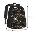 thumbnail image 3 of Daiia Animal Koi Fish Backpack for Men and Women -Durable Backpack Large Capacity, Water-Resistant Bag with Adjustable Straps and Laptop Compartment, 3 of 9