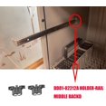 thumbnail image 4 of Accessa DD81-02212A Support-Rail Dossier Central Compatible pour Lave-Vaisselle Série DW80R2031, 4 of 6