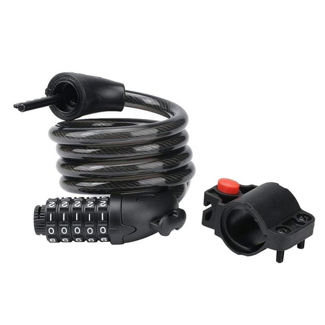 Antirrobo Del Dígito de Seguridad Del de La Cerradura de Cadena Resistente de La Motocicleta