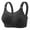 Black, variant on Women's Underwire One Smooth U Light T Shirt Convertible Bra Bras for Women 36c