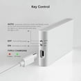 thumbnail image 3 of Luz LED con Sensor Inteligente Recargable, Luz de Pared con Sensor de Movimiento para Dormitorio, Pasillo, Armario, Iluminación, 6 Unidades, 3 of 5