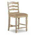 thumbnail image 3 of Linon Marino 24" Wood Counter Stool, Multiple Colors, 3 of 10
