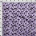 thumbnail image 4 of oneOone Cotton Cambric Purple Fabric Tropical Tree Sewing Fabric By The Yard Printed Diy Clothing Sewing Supplies 42 Inch Wide, 4 of 4
