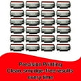 thumbnail image 6 of Pokanic ERC-30 Black and Red Ink Ribbon x 24 Pack Cartridge Roller Replacement Receipt Kitchen Printer ERC-30/34/38 Compatible with Epson TM-200, TMU-220, TMU-230, Bixolon, SNBC SRP-275, SRP-270, 6 of 6