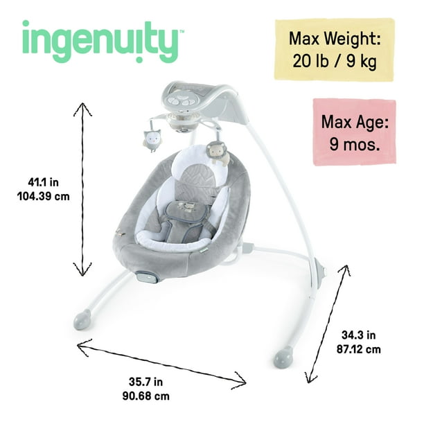 Ingenuity swing outlet dream comfort