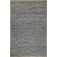 thumbnail image 2 of nuLOOM Koda Solid Leather Flatweave Area Rug, 7' 6" x 9' 6", Gray, 2 of 5