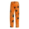 thumbnail image 4 of Satingcolo Mens Pajama Pants Funny Pajama Pants for Men with Drawstring Soft Halloween Printed Sleepwear Bottoms Novelty Sleep Lounge Pants, 4 of 7