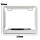 thumbnail image 4 of Motorcycle License Plate Frame Number Plate Cover Protection Compatible Spain Moto Universal, 4 of 5