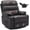 Coffee Color, variant on Sunvasagoo Extra Wide PU Leather Manual Recliner w/Massage & Heat, 350Lb Capacity, 3 Colors