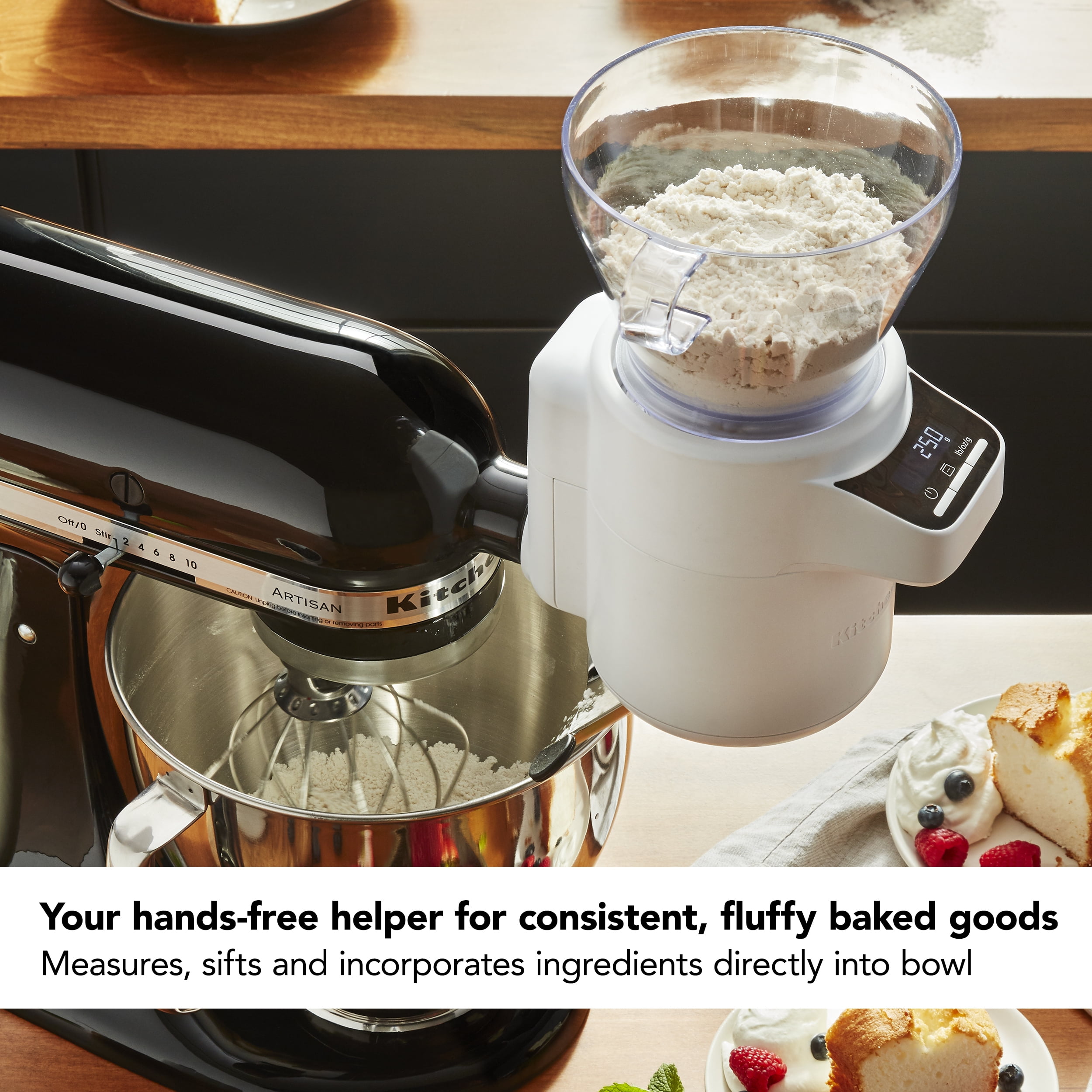 kitchenaid flour sifter attachment
